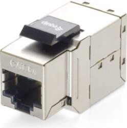 Equip Cat.6A Shielded Keystone Inline