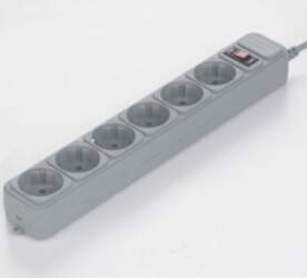 Gembird | SPG6-B-6C | Sockets quantity