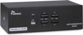 Inter-Tech AS-42HA HDMI KVM switch Black
