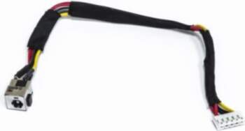 Power jack with cable, HP DV2000