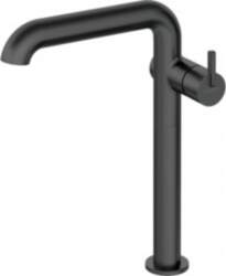 Tall basin mixer with rectangular spout