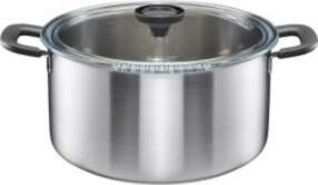 7L stainless steel pot with lid