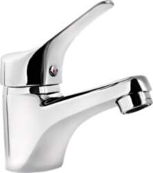 Basin mixer with automatic stopper
