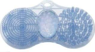 Bathroom foot cleaning mat