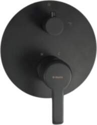 Concealed shower mixer with shower switch