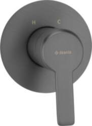 Concealed shower mixer without shower switch