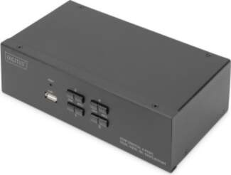 Digitus KVM Switch, 4 Port, Dual