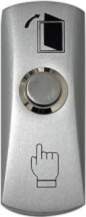 Exit Button, Cinz Alloy, No/Com, surface