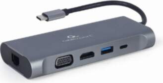 Gembird A-CM-COMBO7-01 notebook dock/port replicator USB