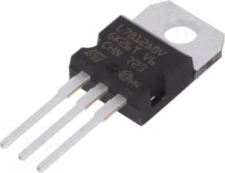 IC: voltage regulator; linear,fixed; 12V