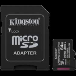Kingston 64GB microSDXC Canvas Select Plus