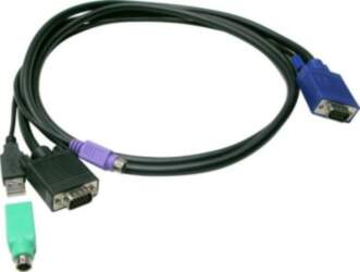 LevelOne 5.0m KVM Cable for