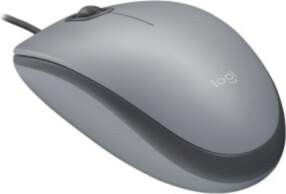 Logitech USB Mouse M110 grau
