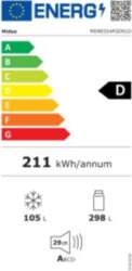 Midea Refrigerator | MDRE554FGD01D | Energy
