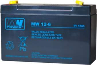 MW Power ® 6V 12Ah AGM