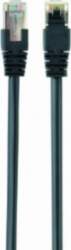 PATCH CABLE CAT5E FTP 2M/PP22-2M/BK GEMBIRD