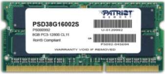 Patriot Memory 8GB PC3-12800 memory module