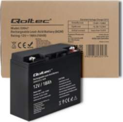Qoltec ® AGM akumulators | 12V