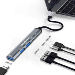 Qoltec ® Qoltec Hub Adapter USB-C