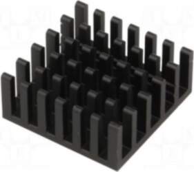 Radiators: ekstrudēts | melns | L: