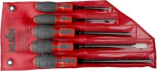 Set of screwdrivers 5 pcs 2-flat