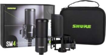 Shure SM4-K-KIT - condenser microphone, externally