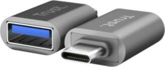 Adapteris Trust Calyx USB-C  A 2-pack