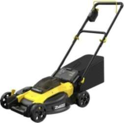 Aku lawn mower. with mulching function