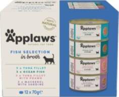 APPLAWS Fish selection multipack in broth