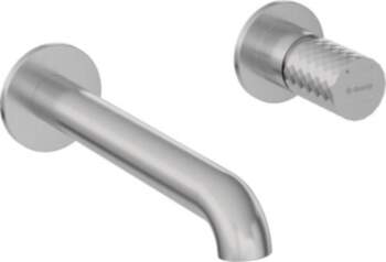 Concealed basin mixer