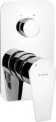 Concealed shower mixer - click switch
