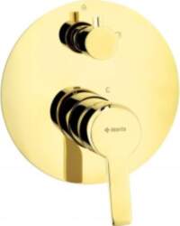 Concealed shower mixer with shower switch