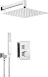 Concealed shower set with thermostatic BOX