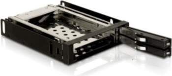 DeLOCK 3.5" Mobile Rack Black