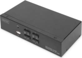Digitus KVM Switch, 4 Port, Single