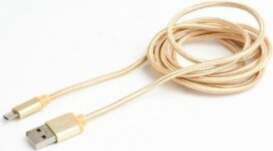 Gembird cotton braided micro USB cable