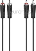 Hama Audio Cable, 2 RCA -