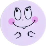 ILike Universal Pop Holder Smile Pink