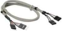 InLine USB Anschlusskabel 2xPF4/S - 2xPF4/B