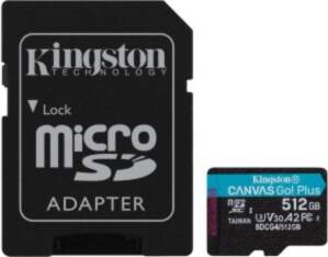 Kingston Technology 512GB microSDXC Canvas Go