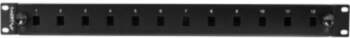 Lanberg FOP1-12SS-LDB patch panel 1U