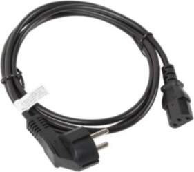 LANBERG Netzkabel CEE 7/7 90°->CEE 320