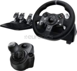 Logitech G920 + Driving Force Shifter