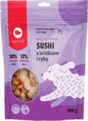 MACED Sushi with rabbit and fish