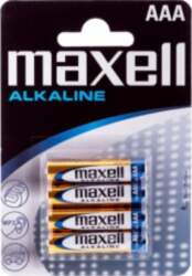 Maxell Battery Alkaline LR-03 AAA 4-Pack