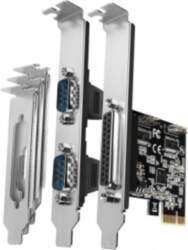 PCI-Express card with one parallel and