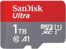 SanDisk Ultra microSD 1TB + SD-adapt