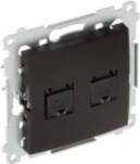 SIMON 54 MODULE BLACK COMPUTER SOCKET