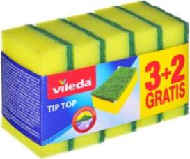 Sponge Scourer Vileda Tip-Top 5 pcs