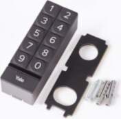 Yale 05/301000/BL numeric keypad Bluetooth Black